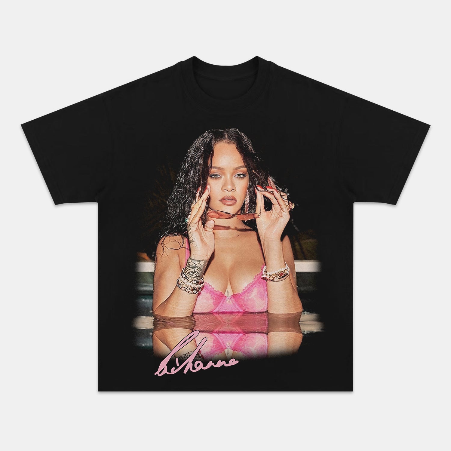 RIHANNA WATER TEE V4 - Y2K VINTAGES