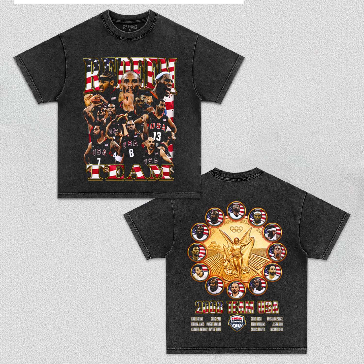 REDEEM TEAM TEAM USA TEE - Y2K VINTAGES