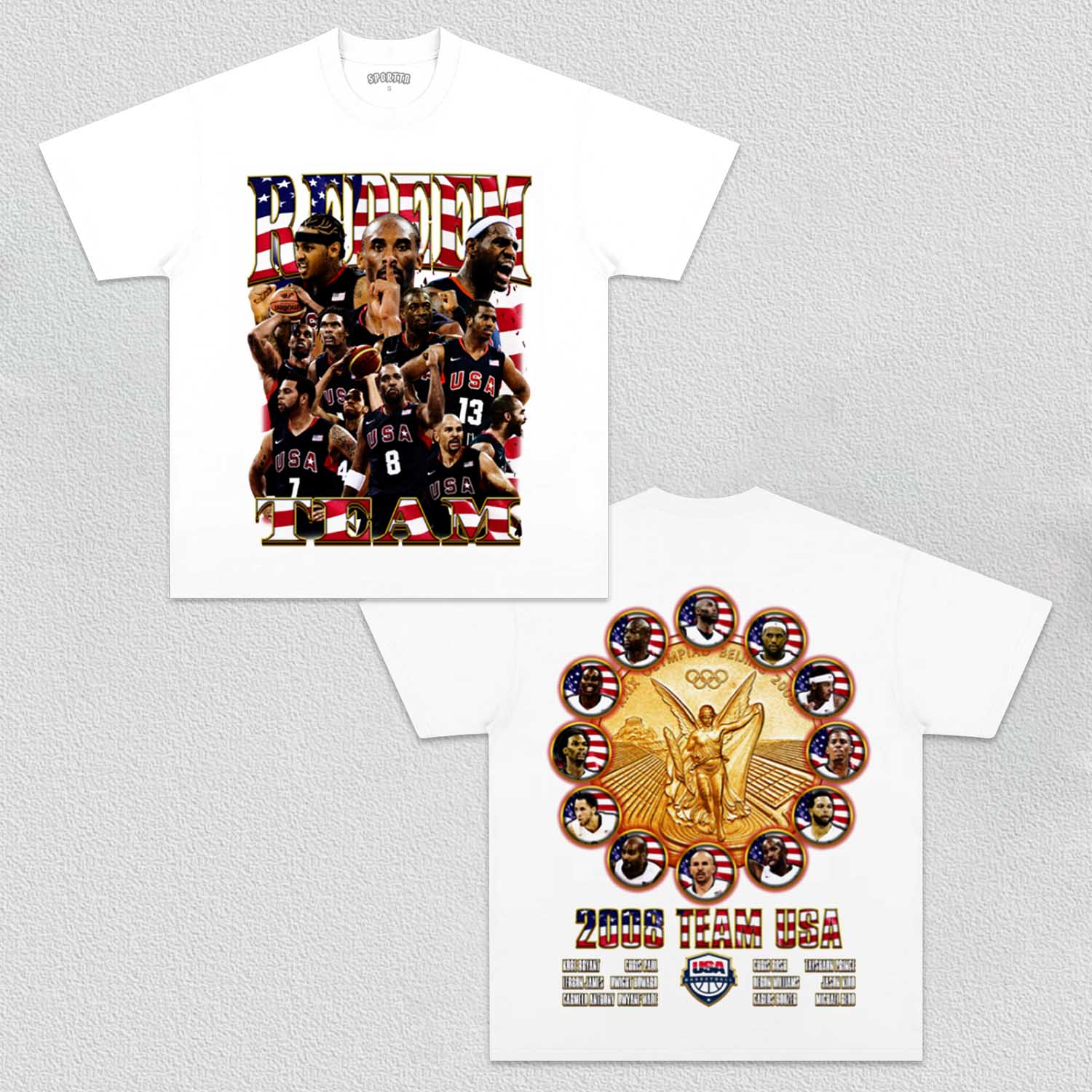 REDEEM TEAM TEAM USA TEE - Y2K VINTAGES