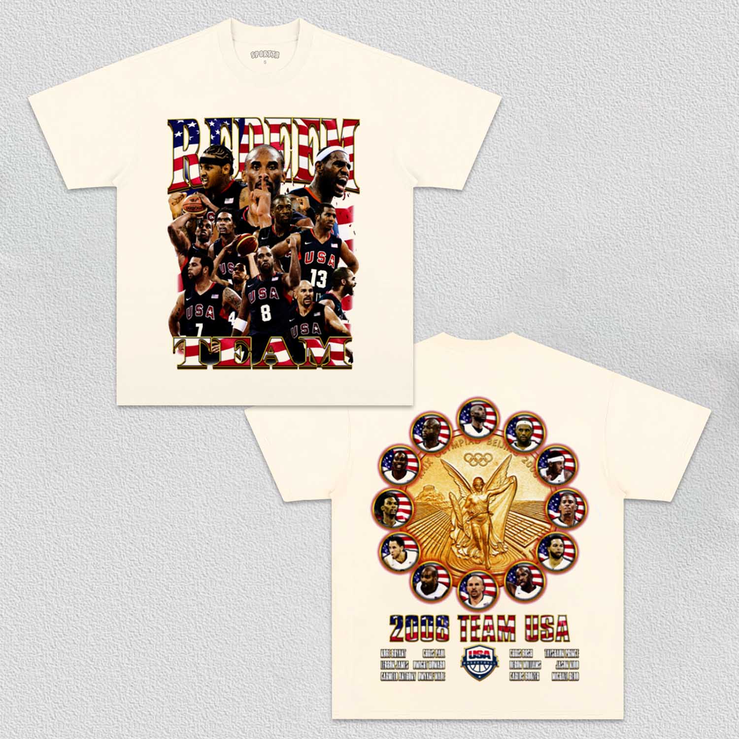 REDEEM TEAM TEAM USA TEE - Y2K VINTAGES