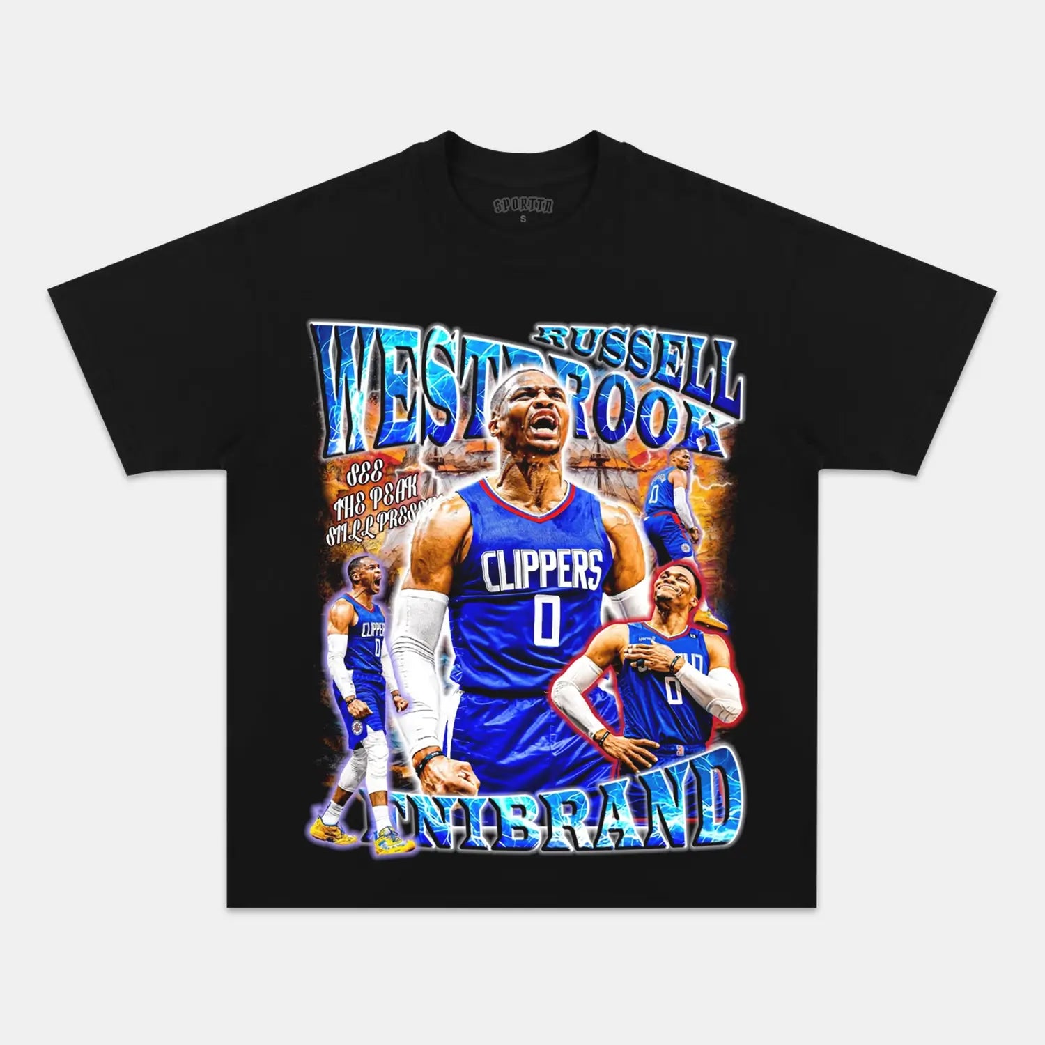 RUSSELL WESTBROOK VINTAGE TEE - Y2K VINTAGES