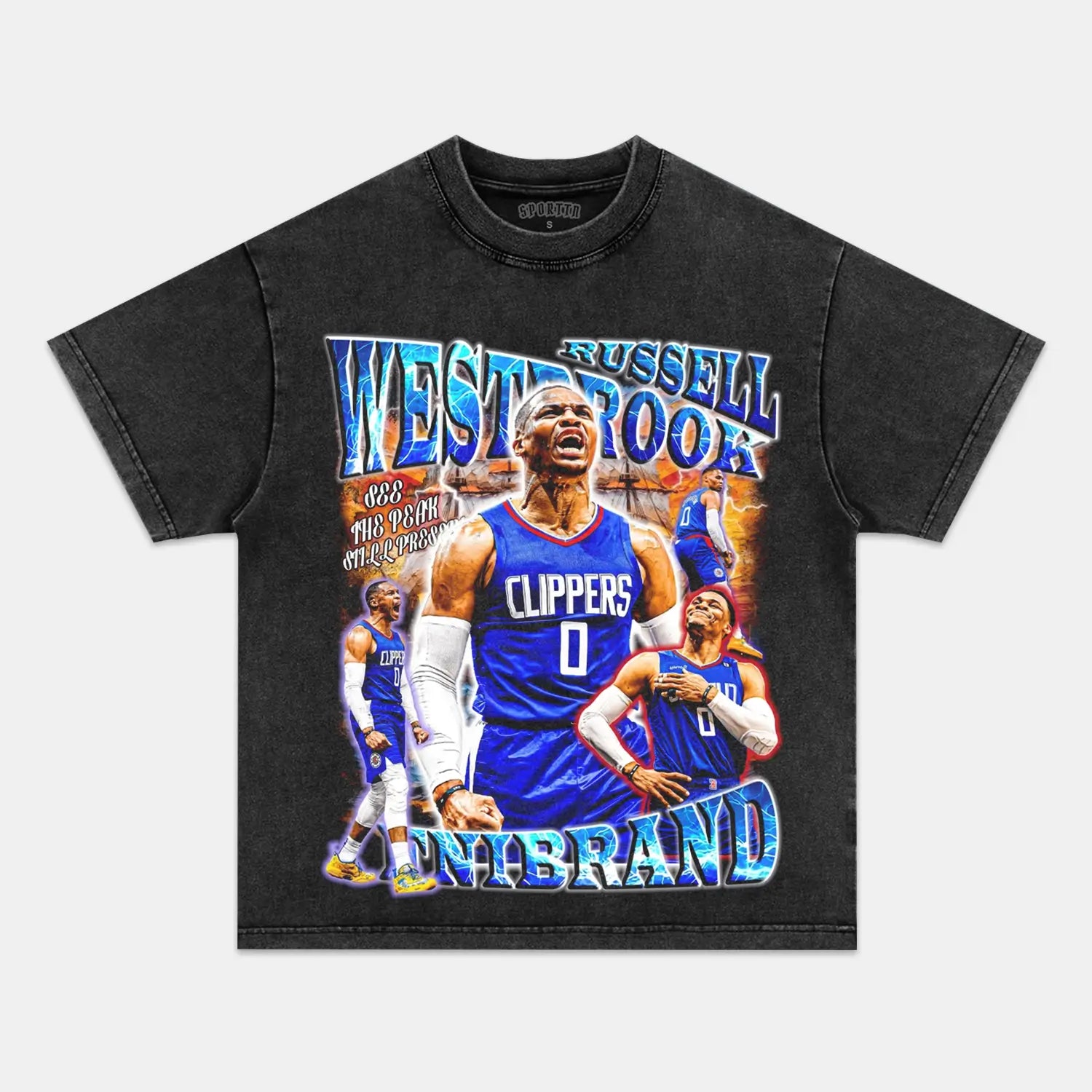 RUSSELL WESTBROOK VINTAGE TEE - Y2K VINTAGES