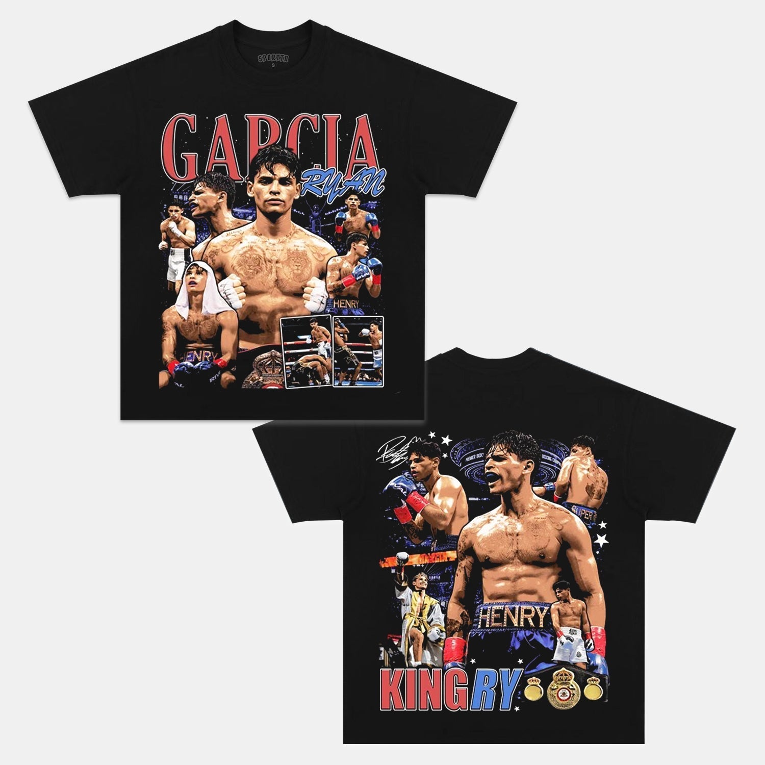 RYAN GARCIA V8 TEE - Y2K VINTAGES