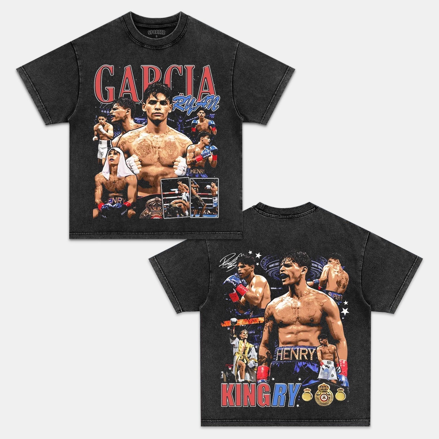 RYAN GARCIA V8 TEE - Y2K VINTAGES