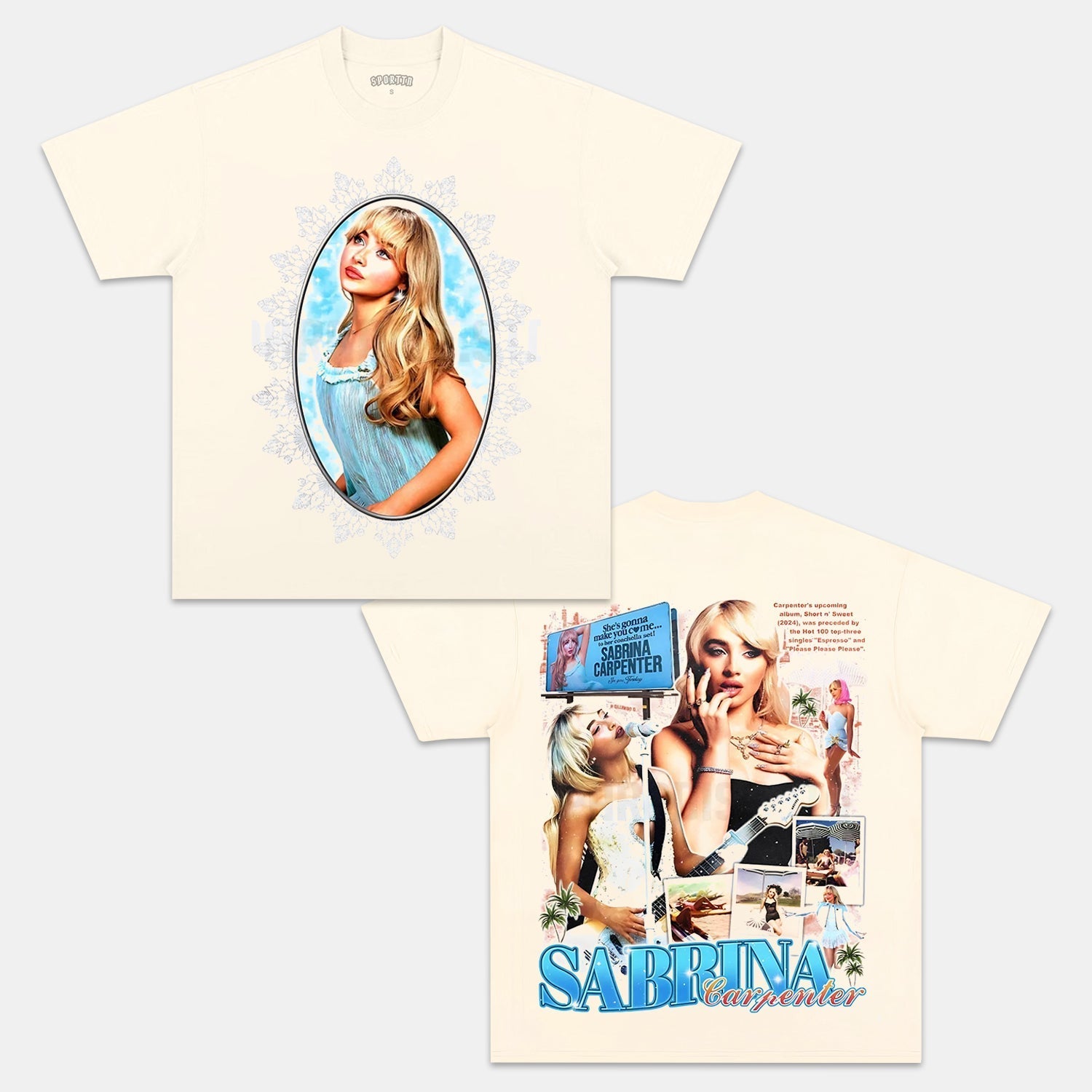 SABRINA CARPENTER V2 TEE - Y2K VINTAGES