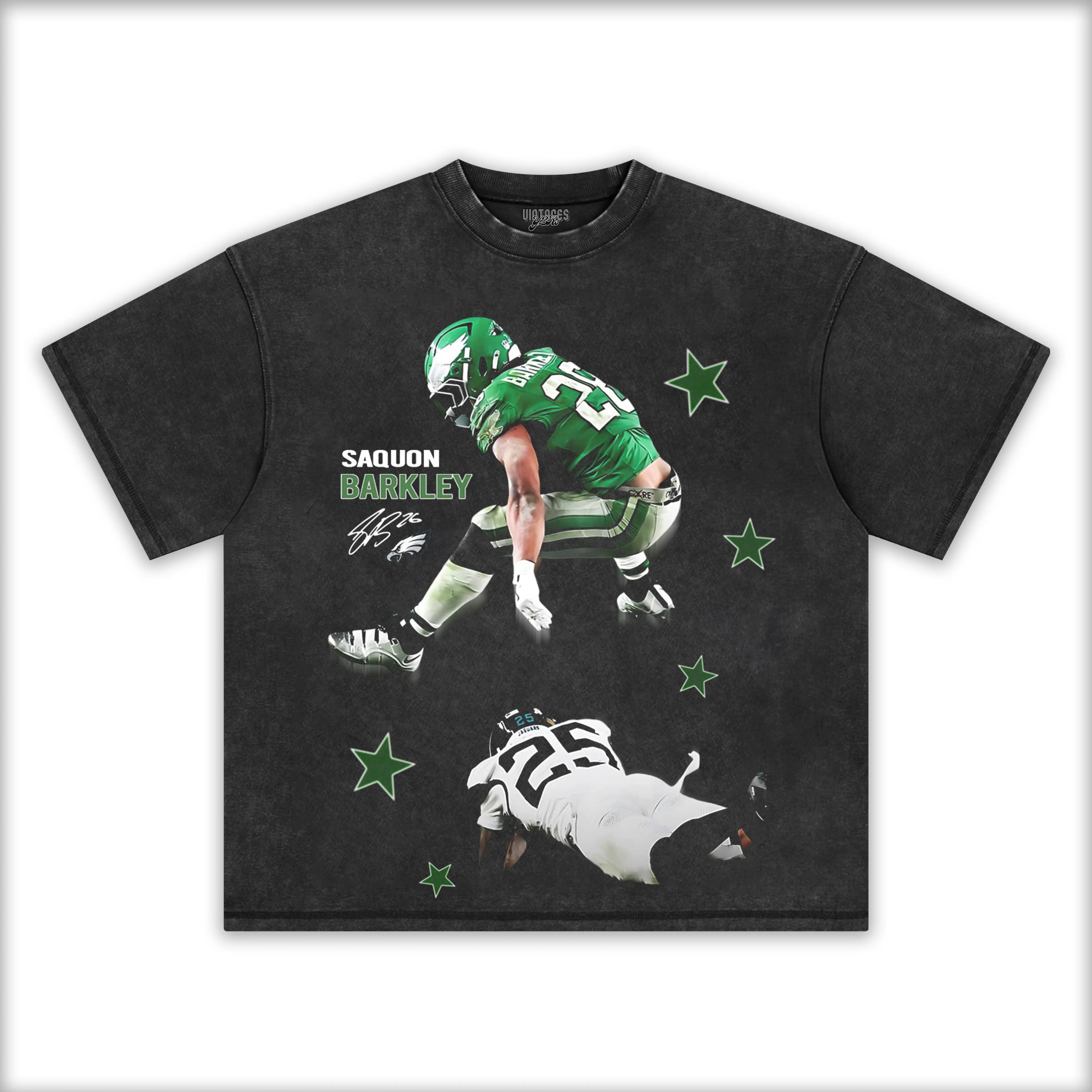 SAQUON REVERSE HURDLE 2.0 TEE - Y2K VINTAGES