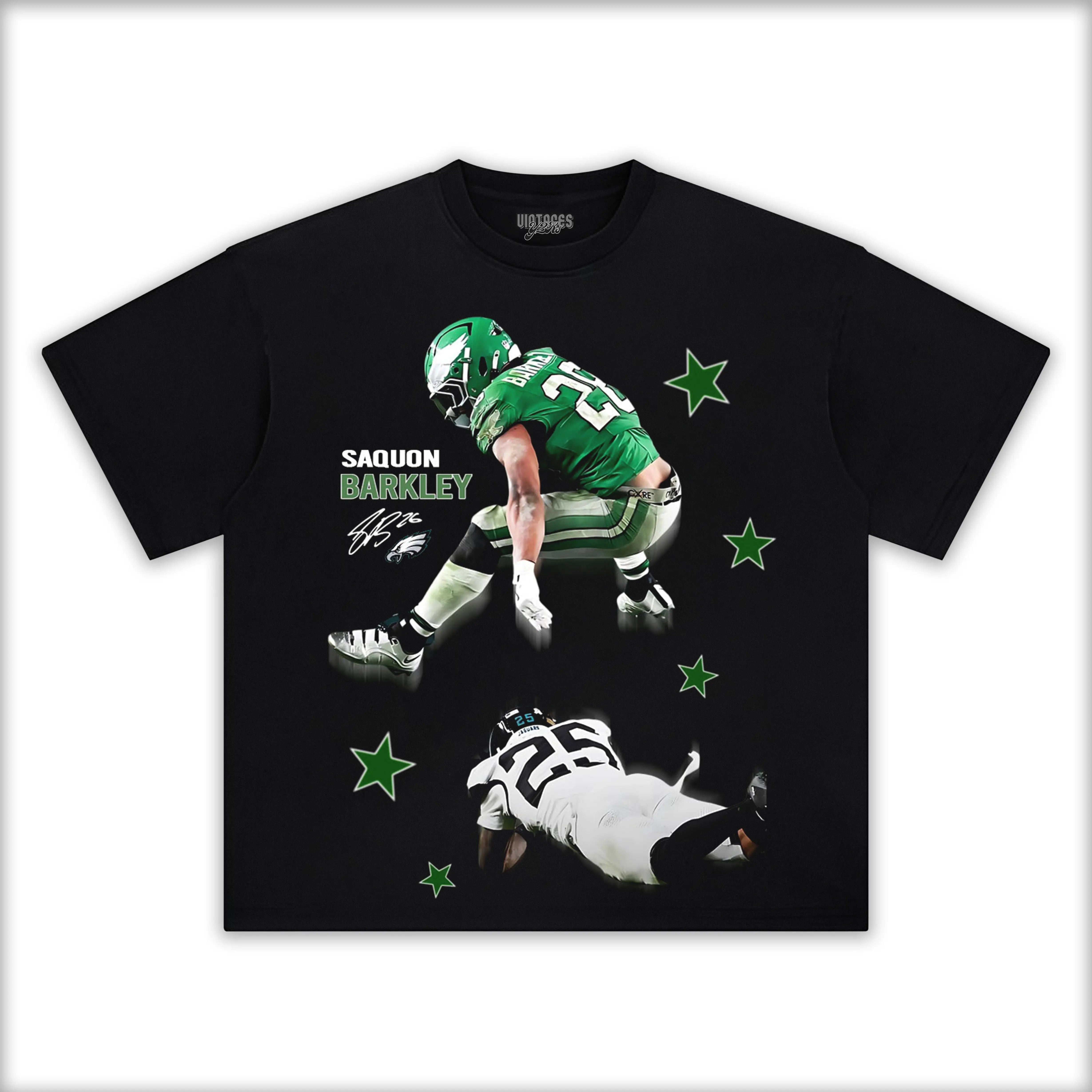 SAQUON REVERSE HURDLE 2.0 TEE - Y2K VINTAGES