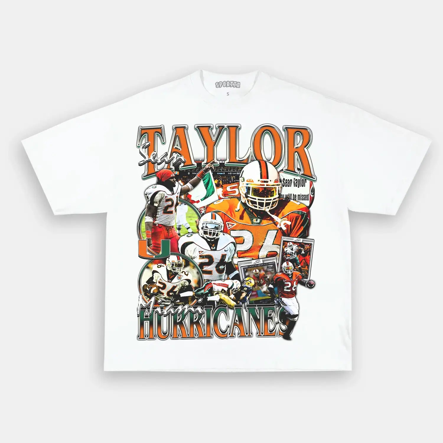 SEAN TAYLOR-MIAMI V6 TEE