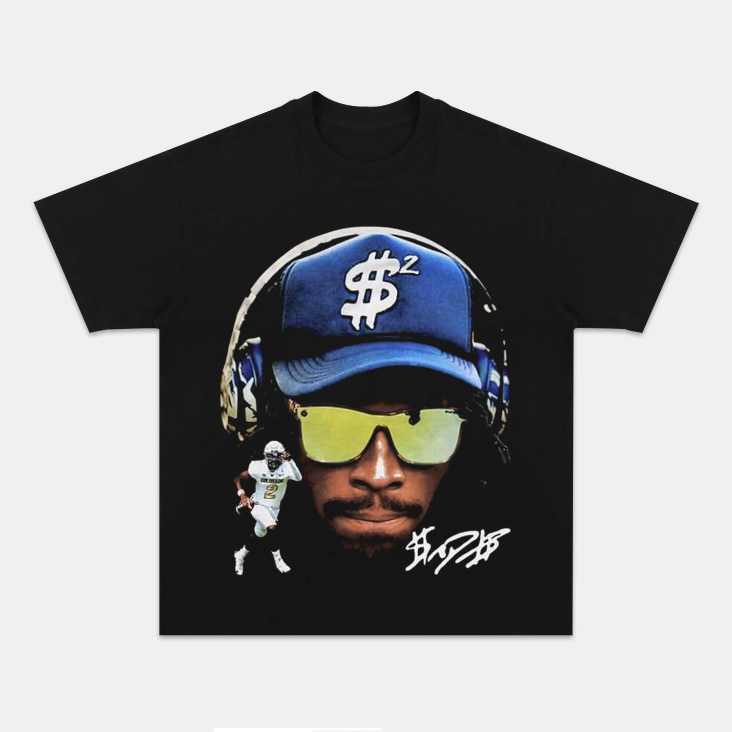 SHEDEUR-SANDERS-BIG-FACE-TEE - Y2K VINTAGES