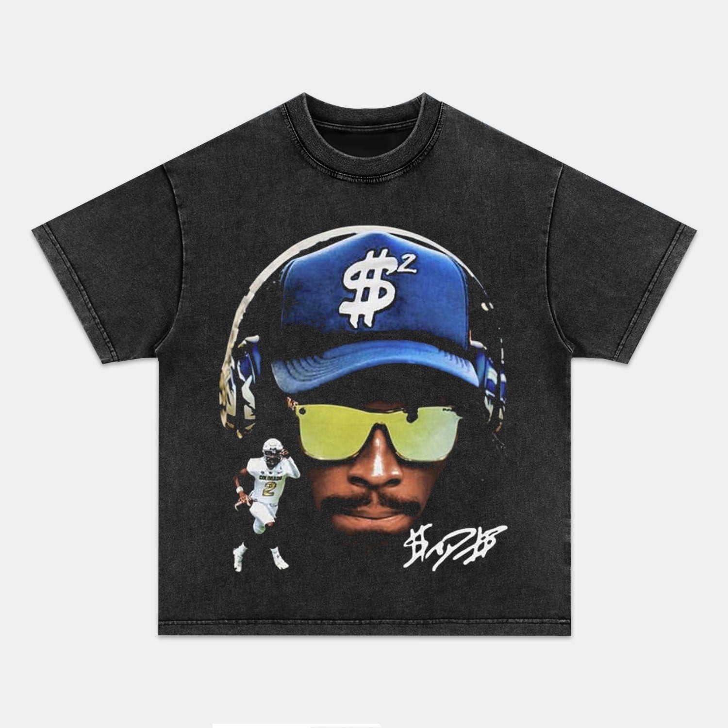 SHEDEUR-SANDERS-BIG-FACE-TEE - Y2K VINTAGES