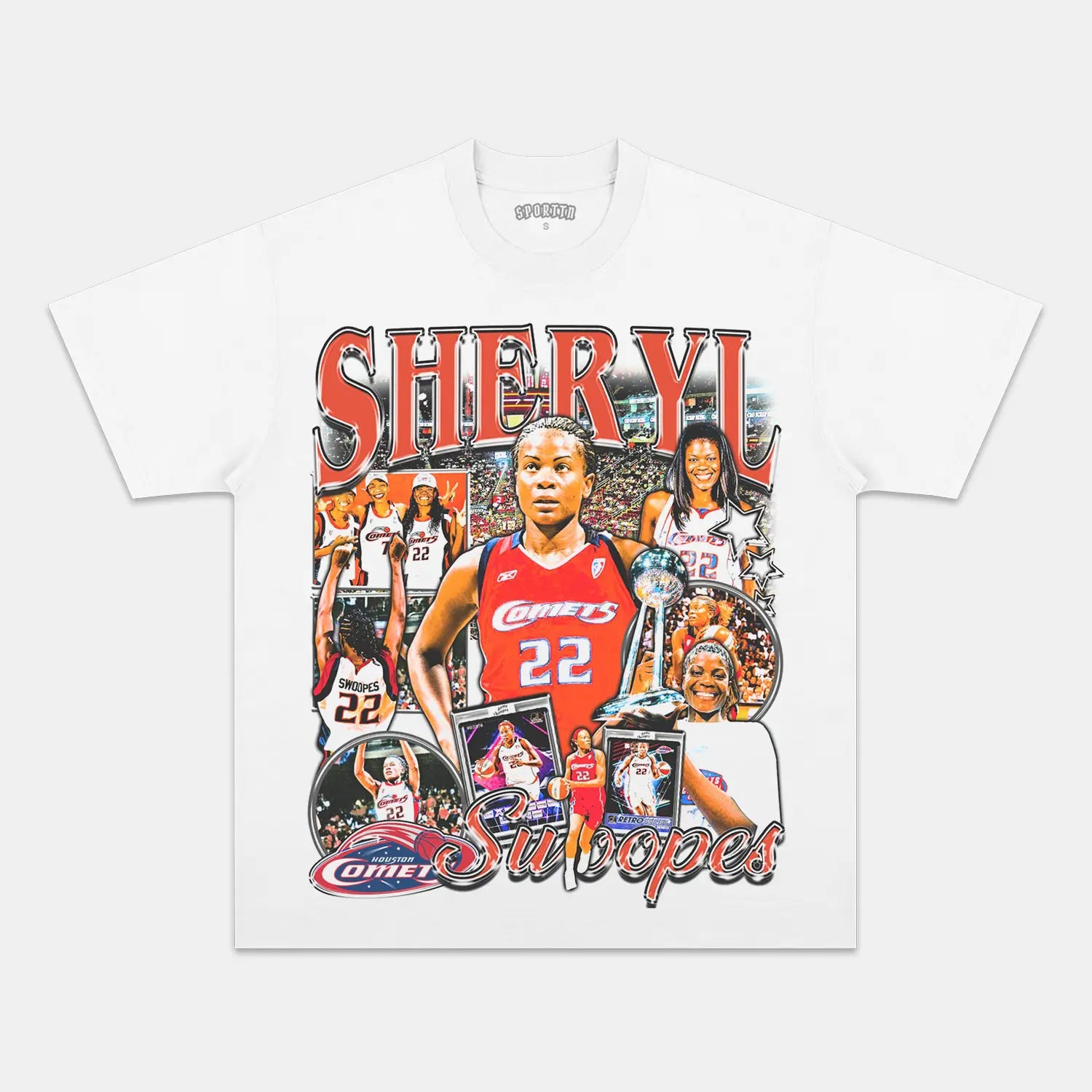 SHERYL SWOOPES TEE - Y2K VINTAGES