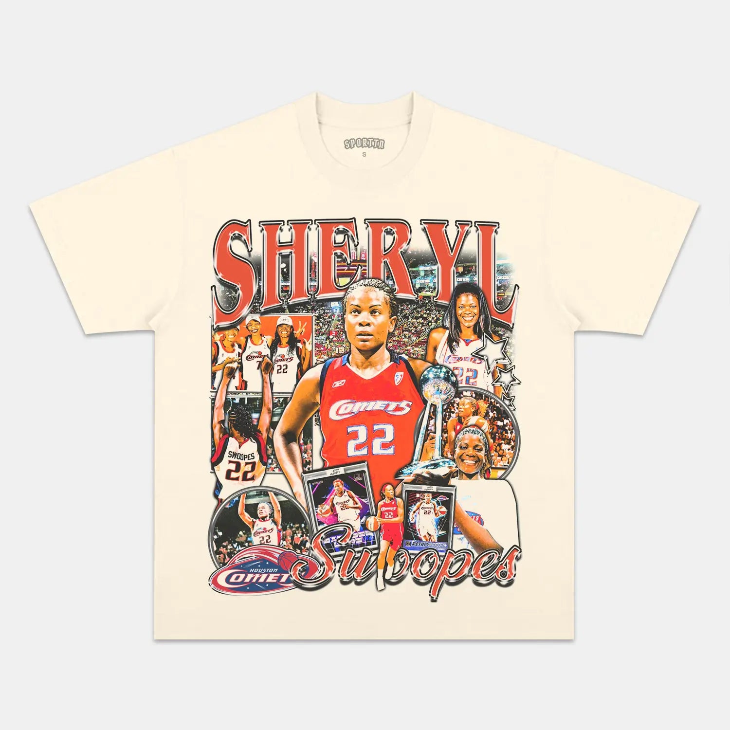 SHERYL SWOOPES TEE - Y2K VINTAGES