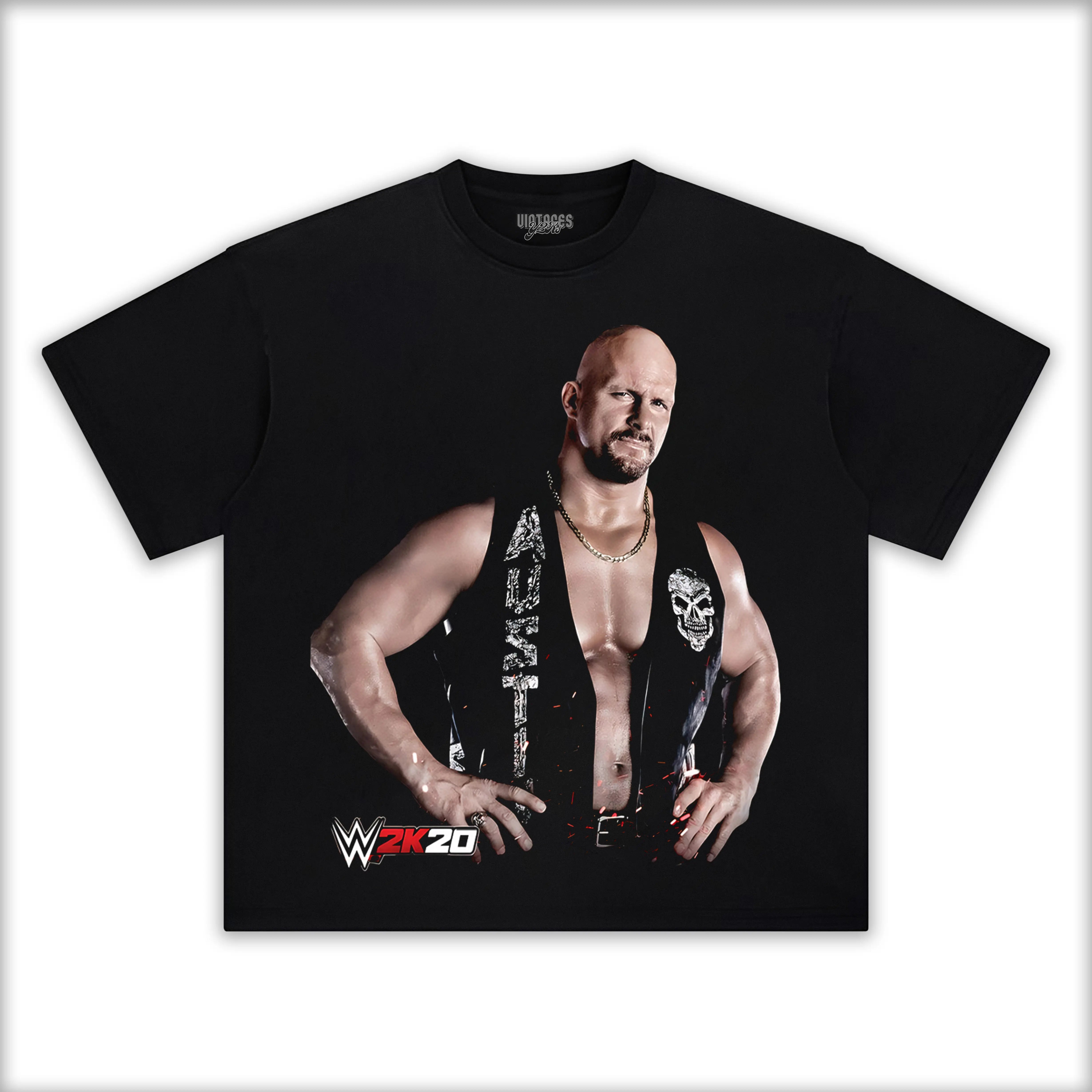 STEVE AUSTIN YK TEE - Y2K VINTAGES