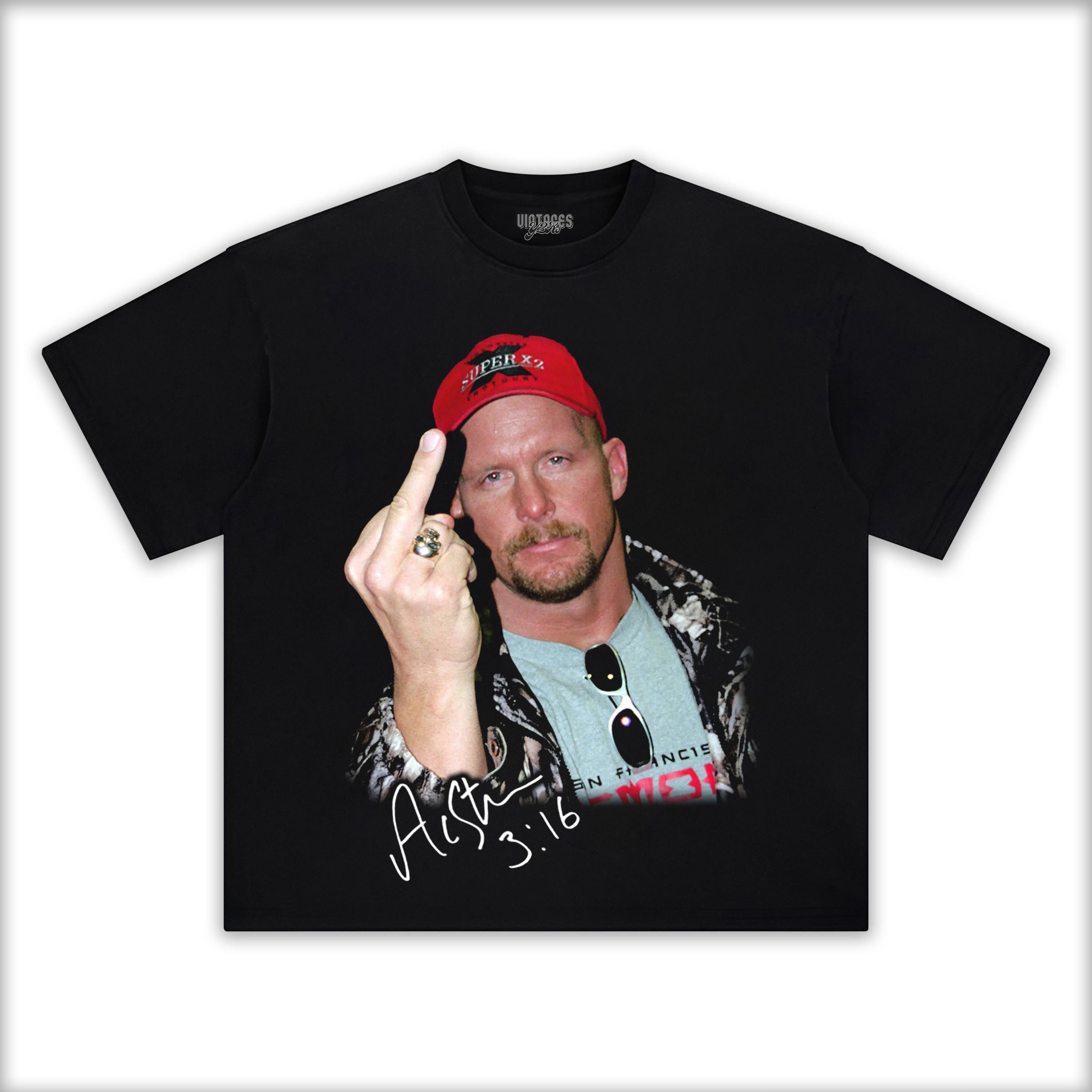 STONE COLD STEVE AUSTIN YK TEE - Y2K VINTAGES