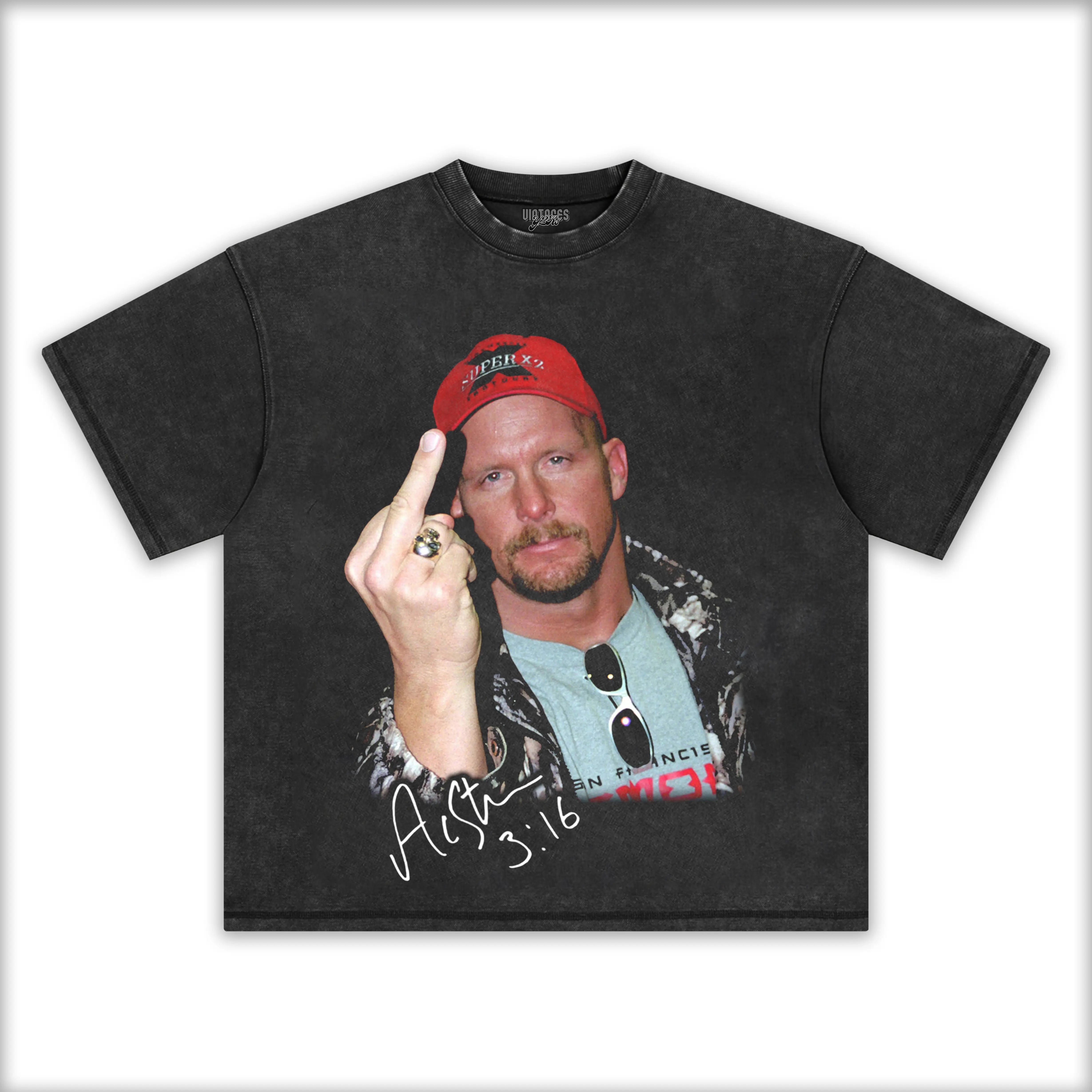 STONE COLD STEVE AUSTIN YK TEE - Y2K VINTAGES