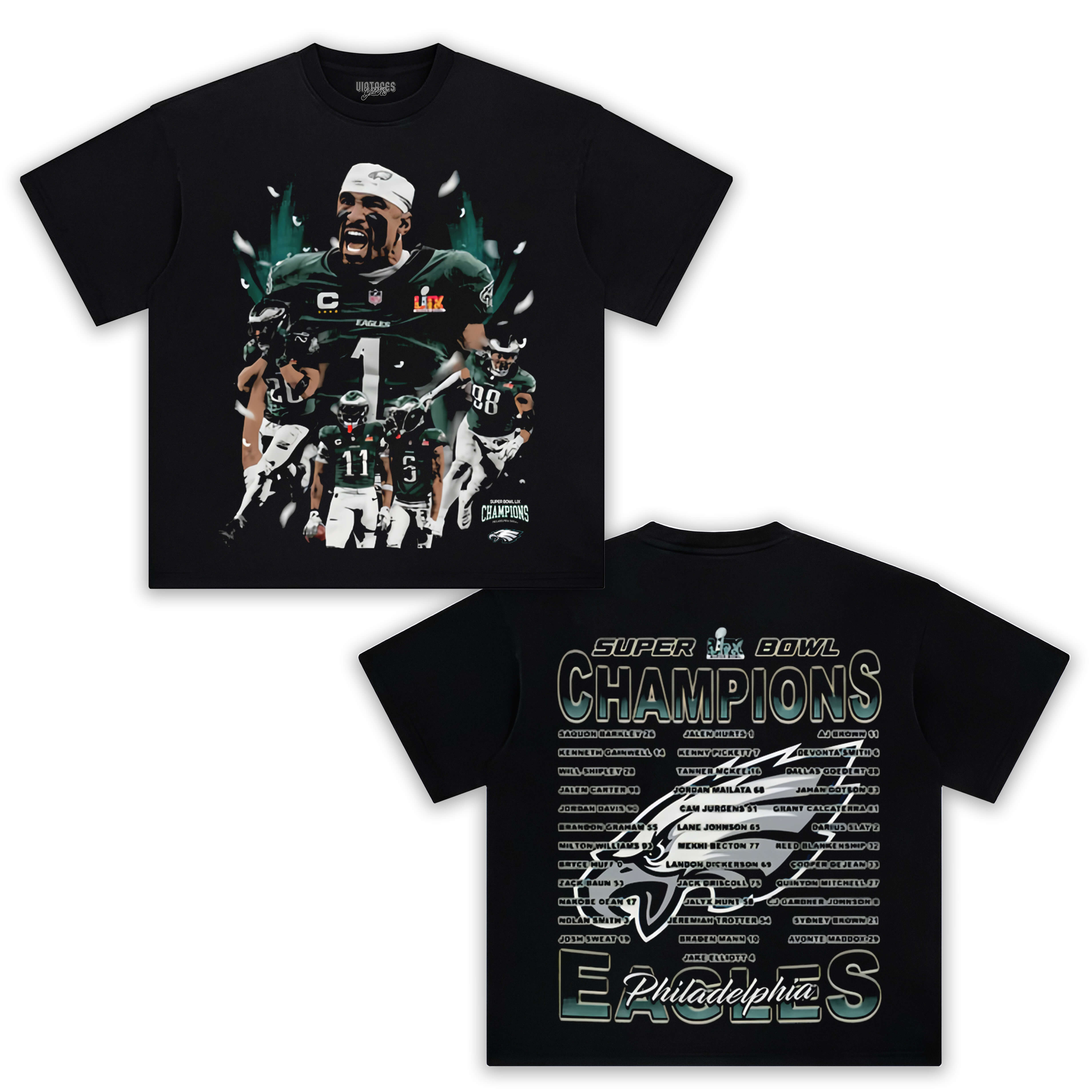 SUPER BOWL LIX CHAMPS TEE