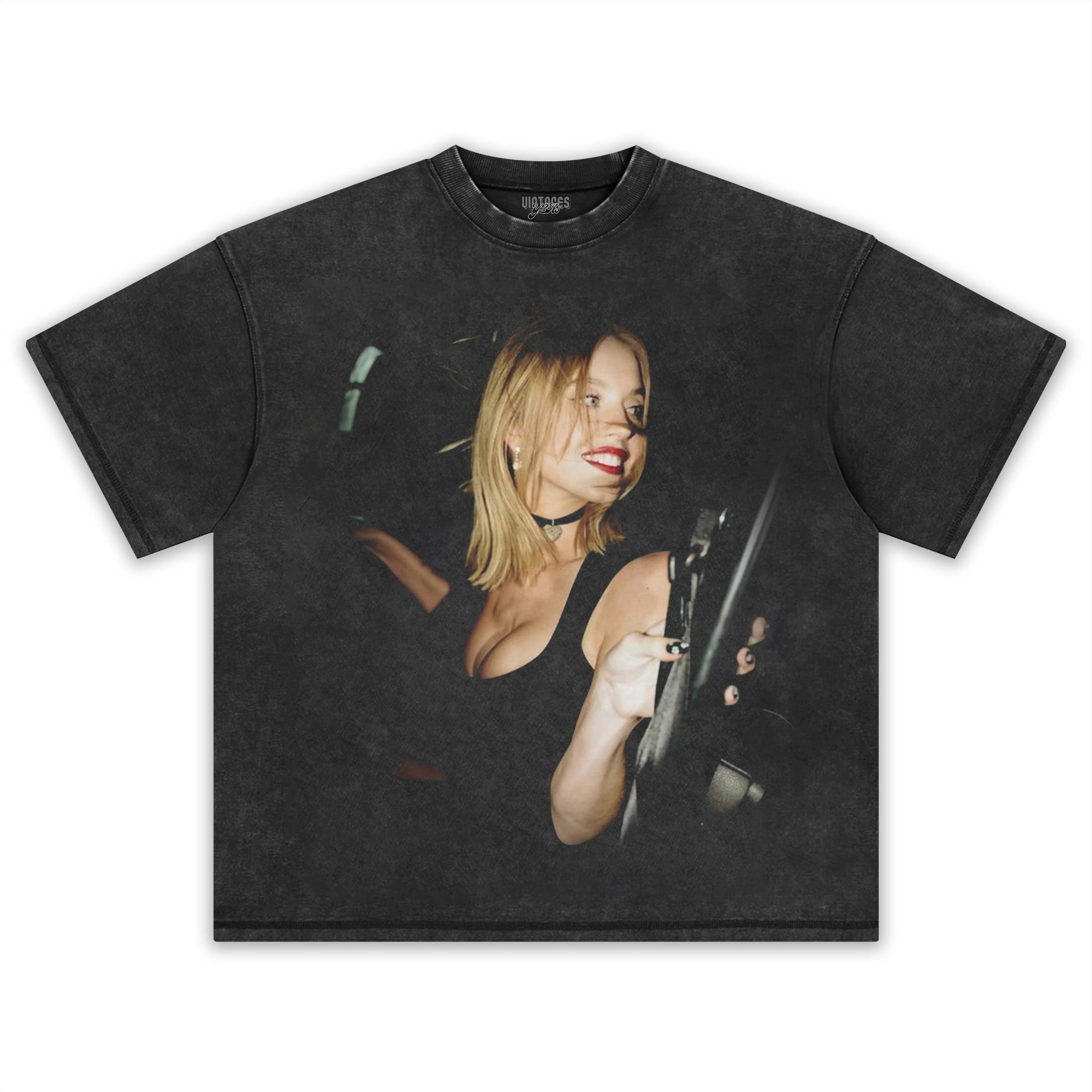 SYDNEY SWEENEY 2 TEE - Y2K VINTAGES