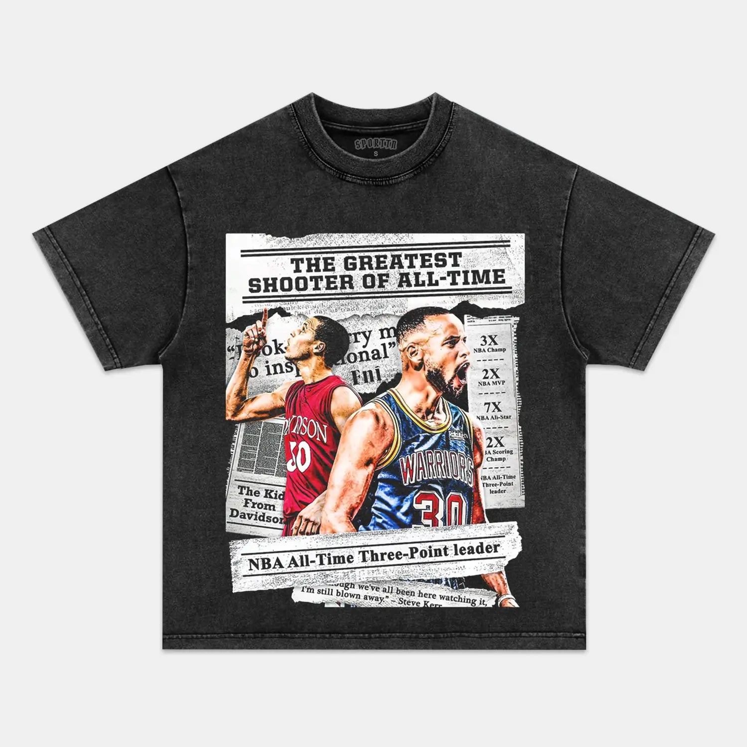 STEPHEN CURRY VINTAGE TEE - Y2K VINTAGES