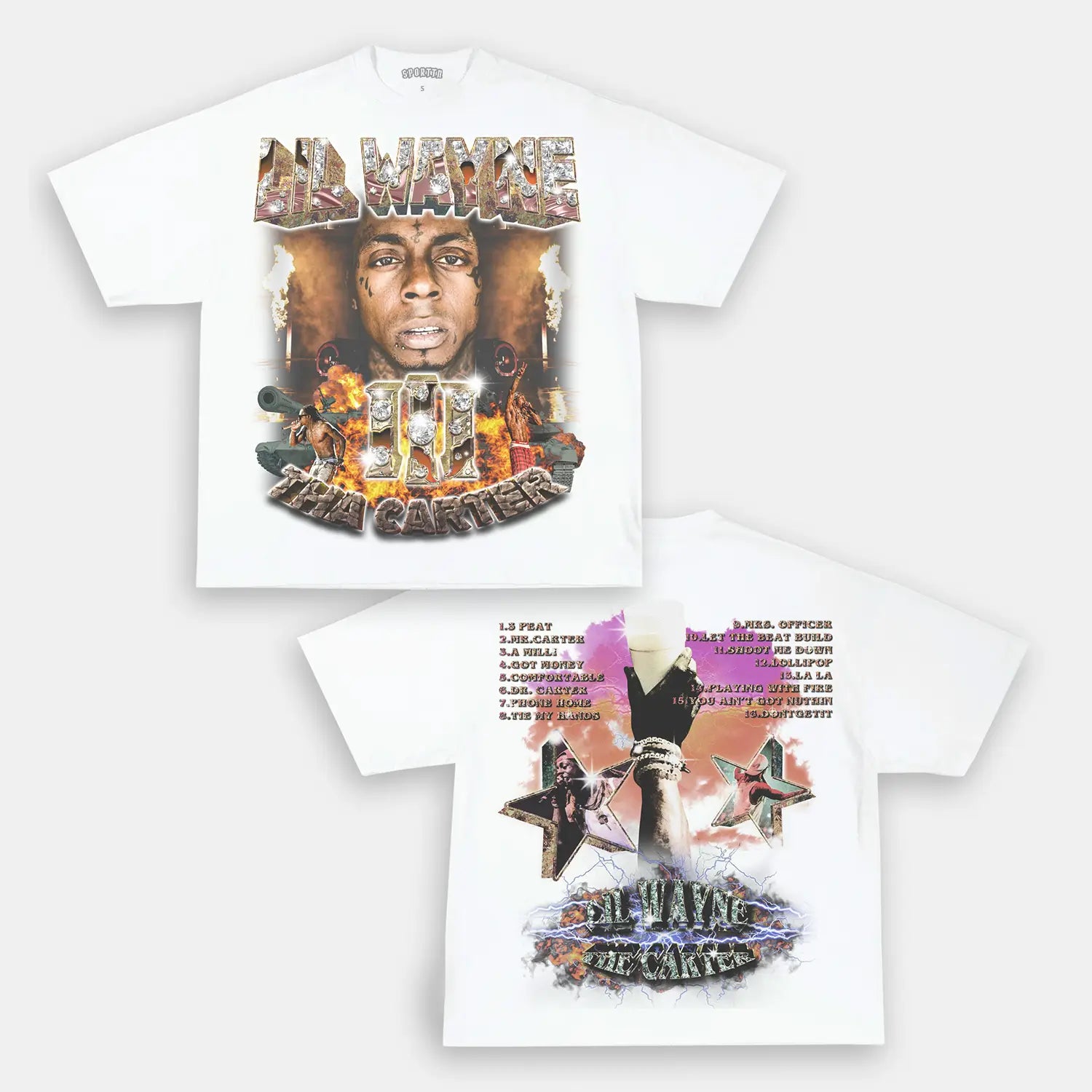 THA CARTER 3 TEE - Y2K VINTAGES