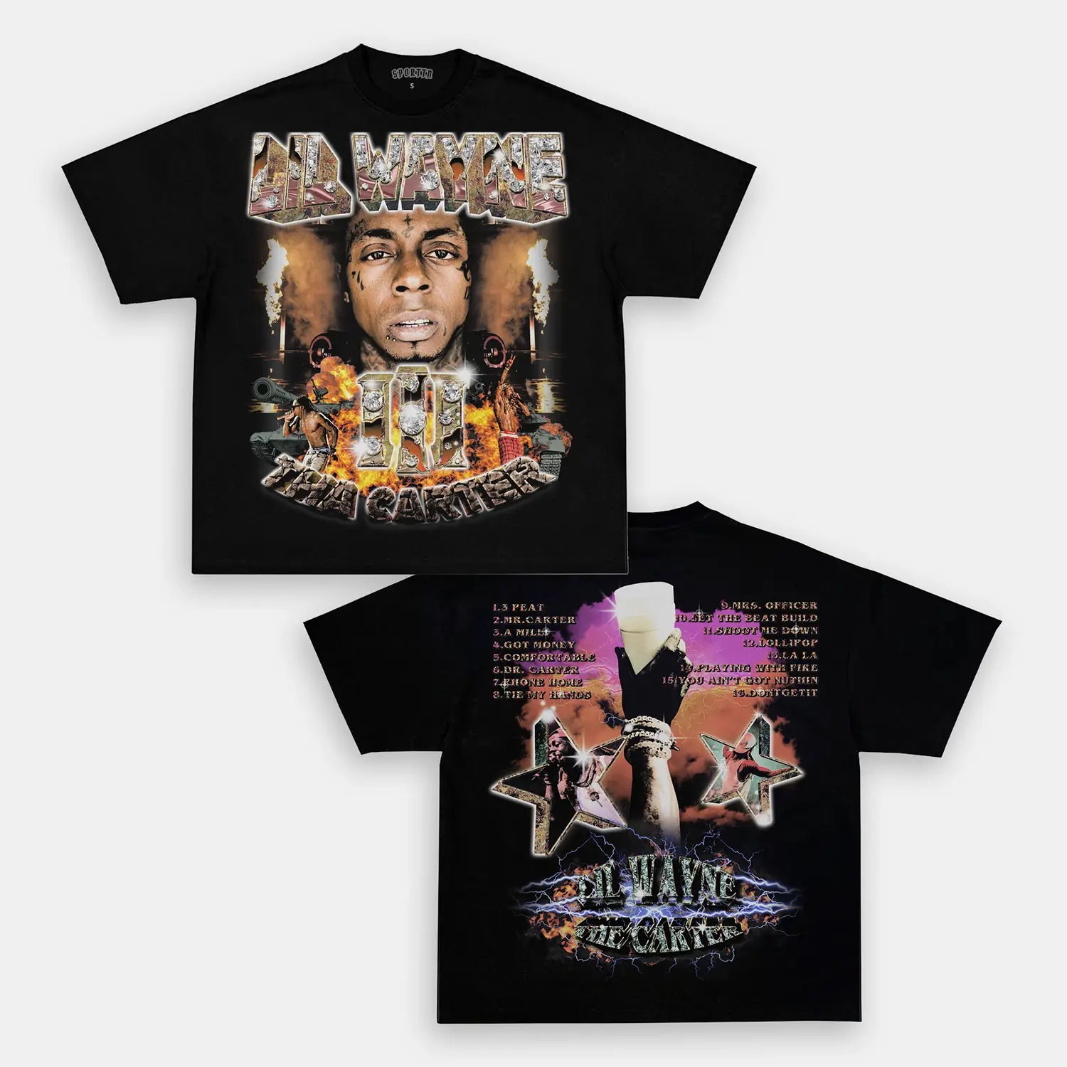 THA CARTER 3 TEE - Y2K VINTAGES