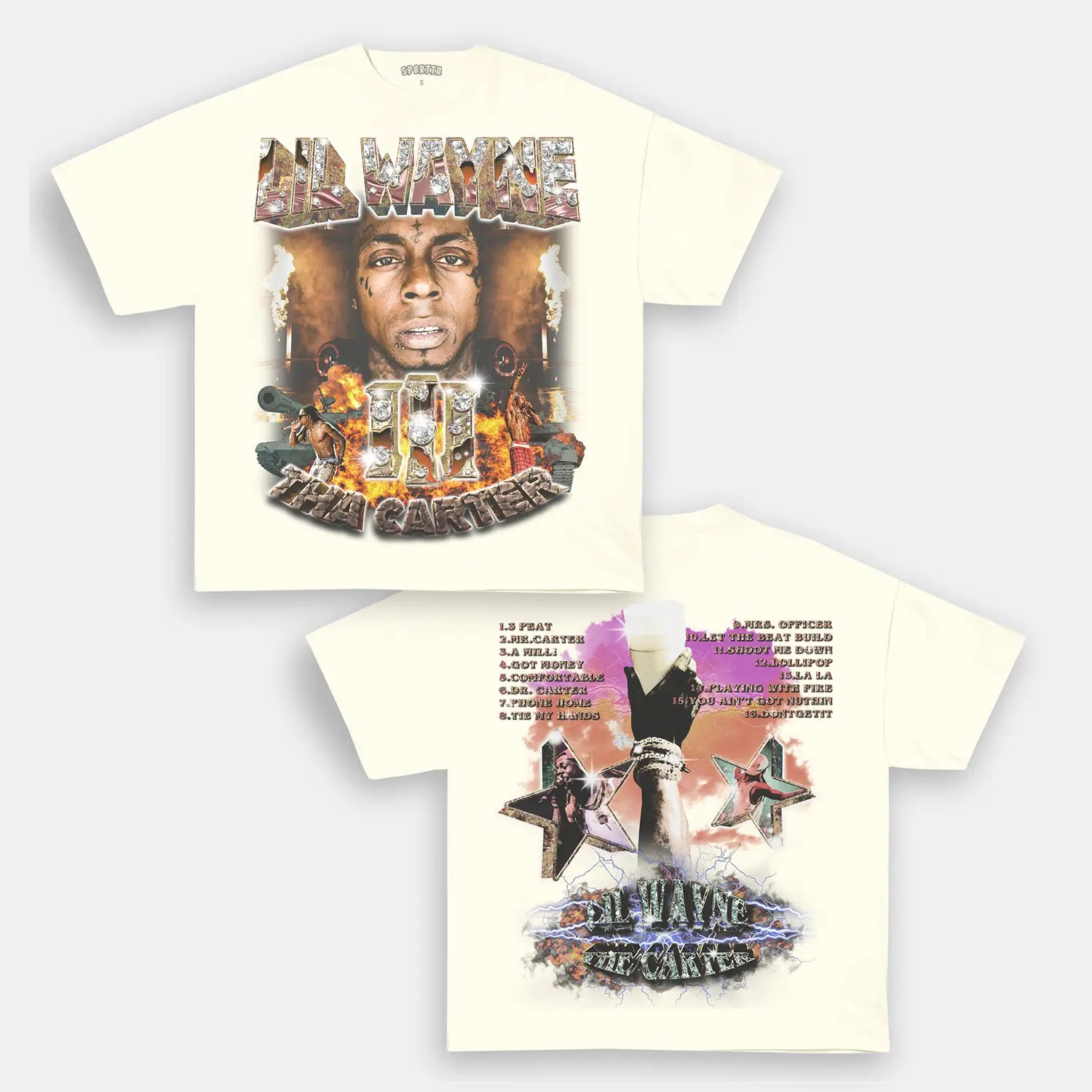 THA CARTER 3 TEE - Y2K VINTAGES