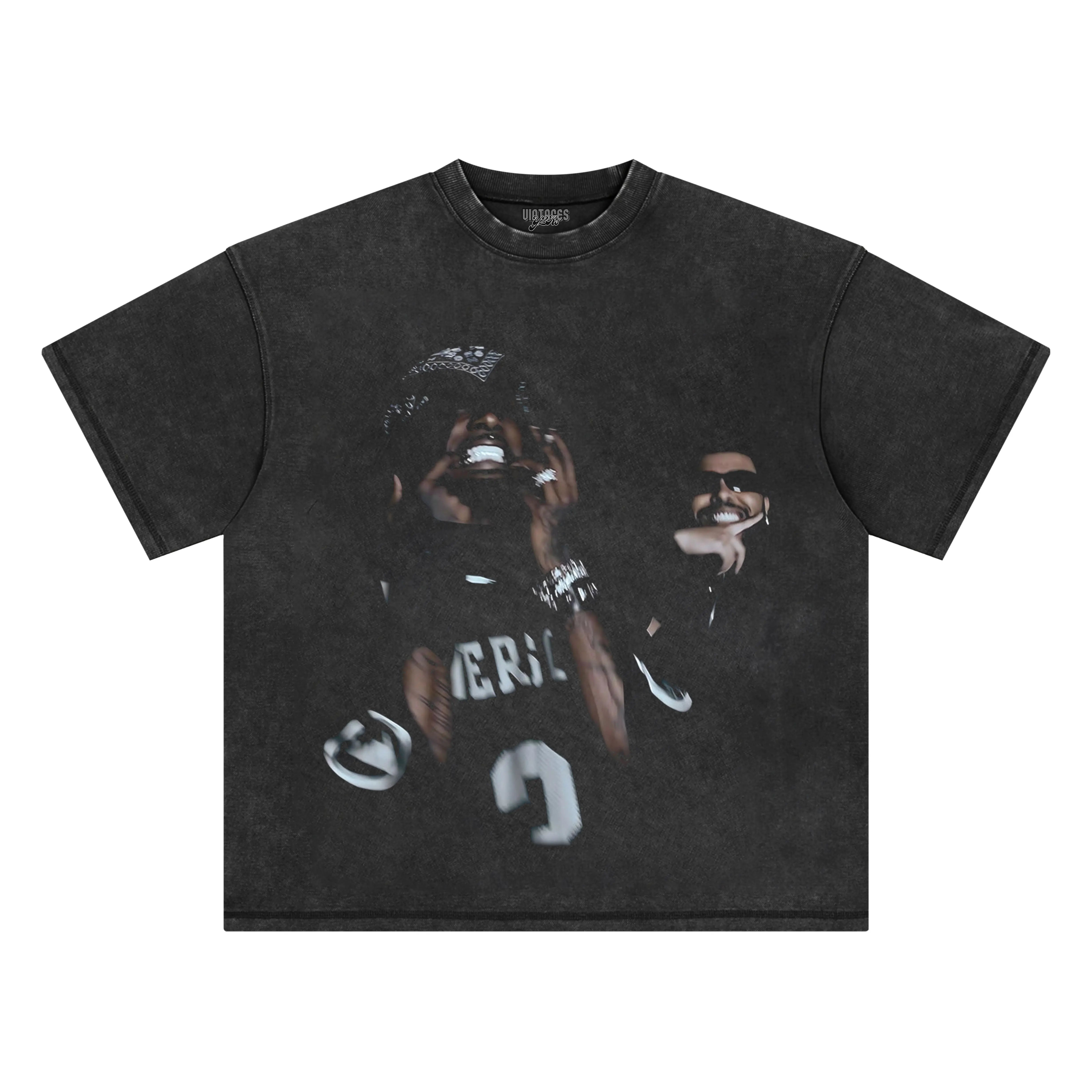 THE WEEKND & PLAYBOI CARTI 2.0 TEE - Y2K VINTAGES