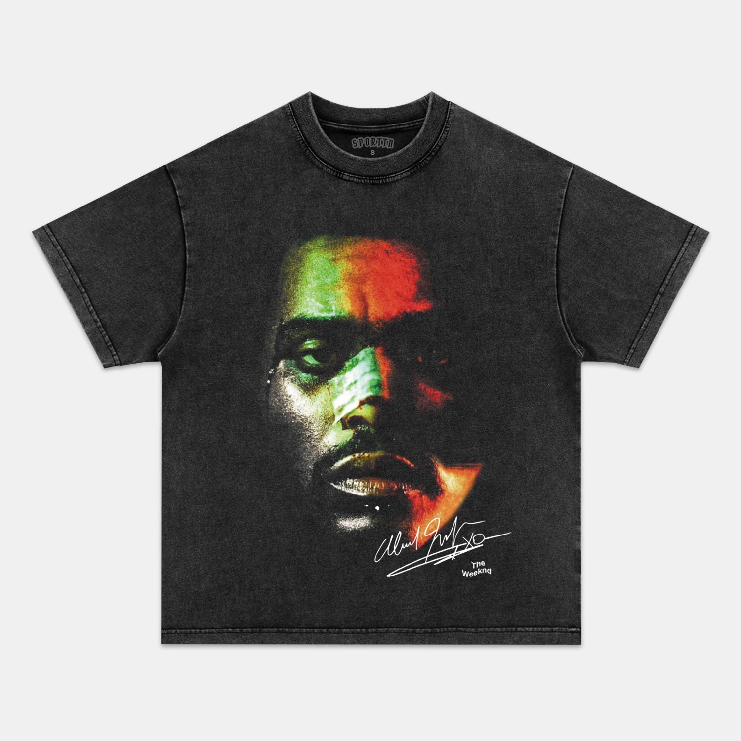 THE WEEKND BIG FACE TEE - Y2K VINTAGES