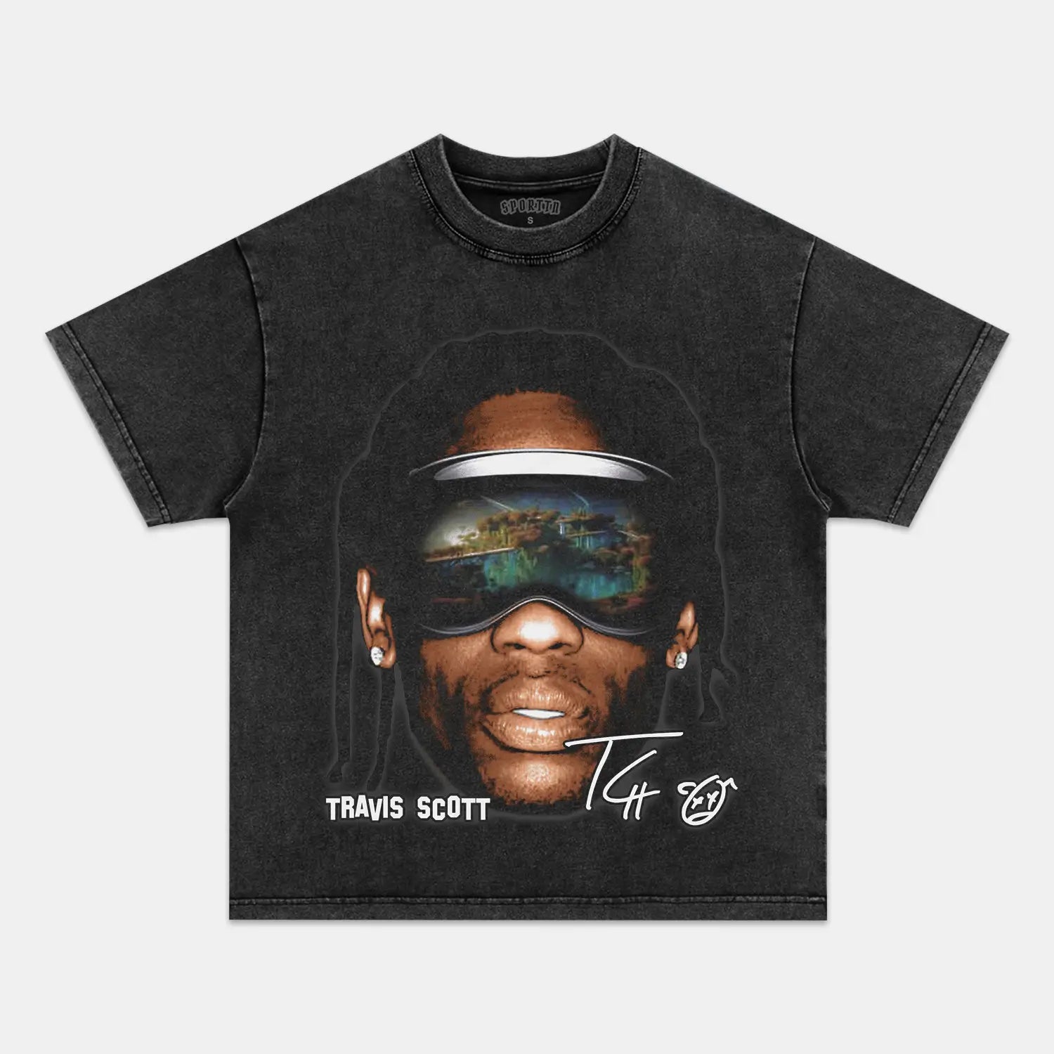 BIG FACE TRAVIS SCOTT V3 TEE - Y2K VINTAGES