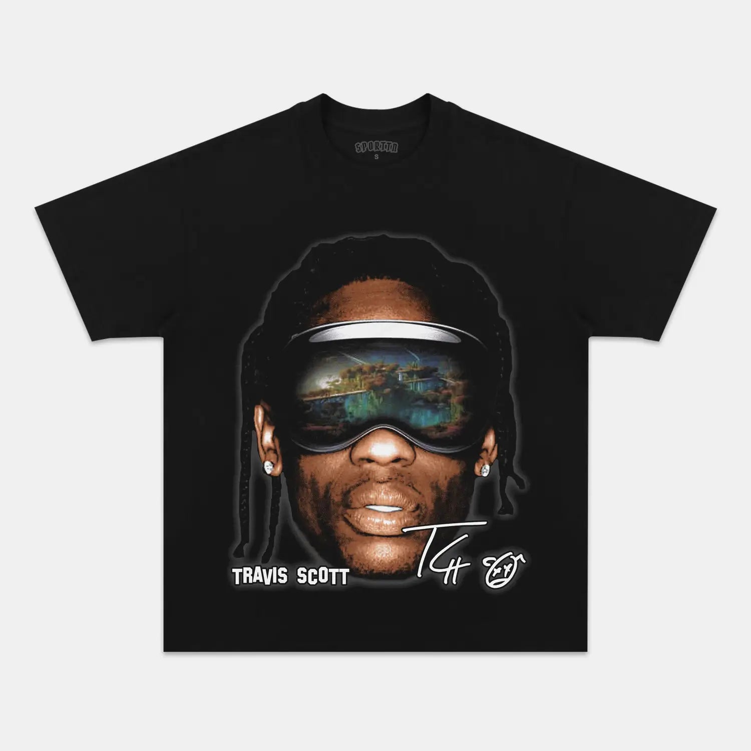 BIG FACE TRAVIS SCOTT V3 TEE - Y2K VINTAGES