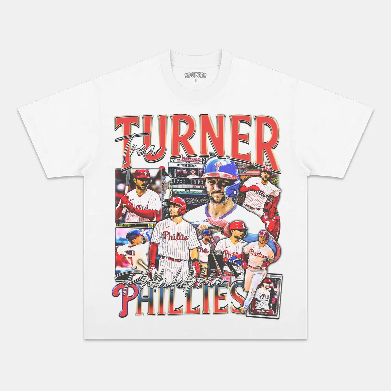 TREA TURNER - PHILLIES TEE - Y2K VINTAGES