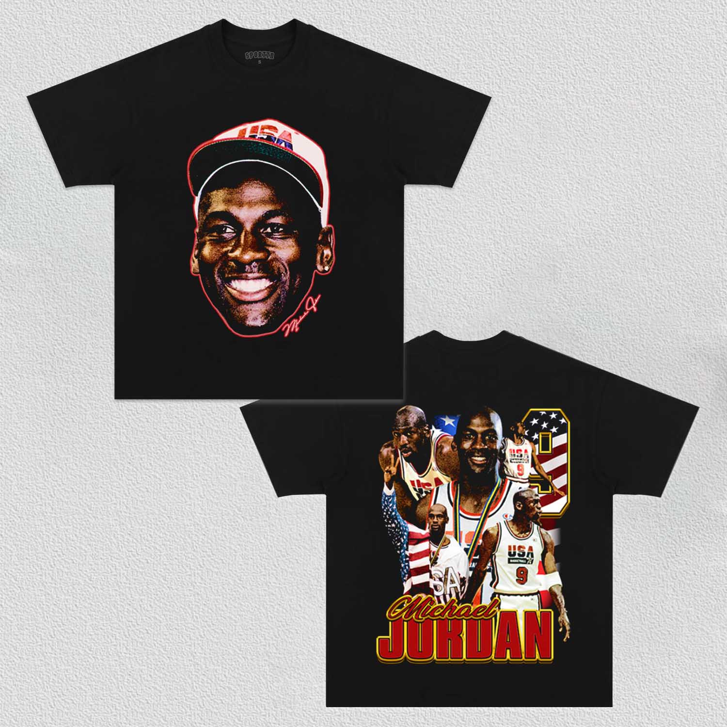 TEAM USA MICHEAL JORDAN TEE - Y2K VINTAGES