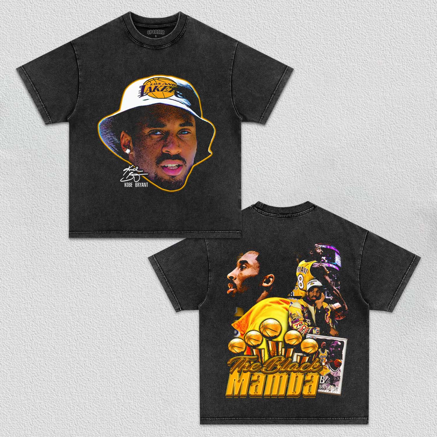 THE BIACK MAMBA KOBE TEE - Y2K VINTAGES