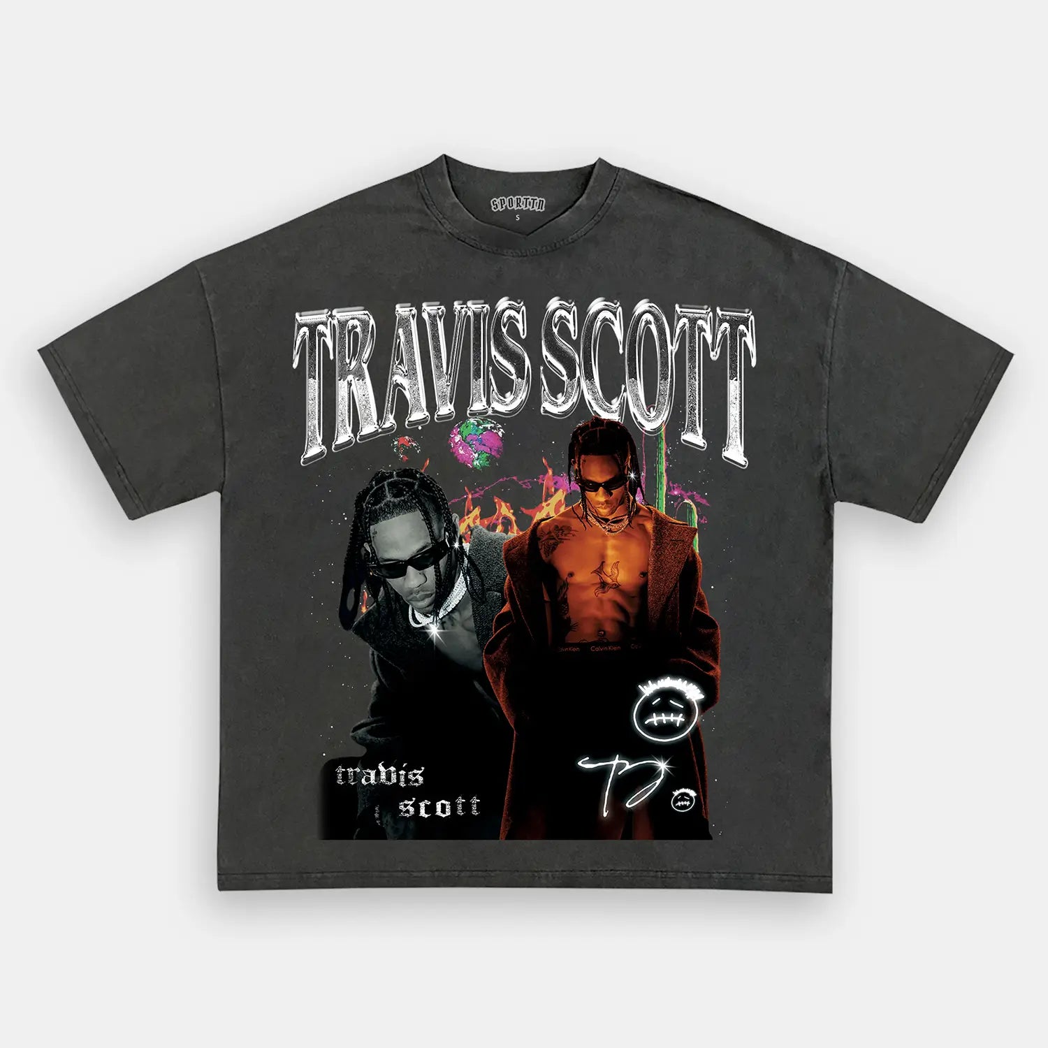 TRAVIS SCOTT TEE - Y2K VINTAGES