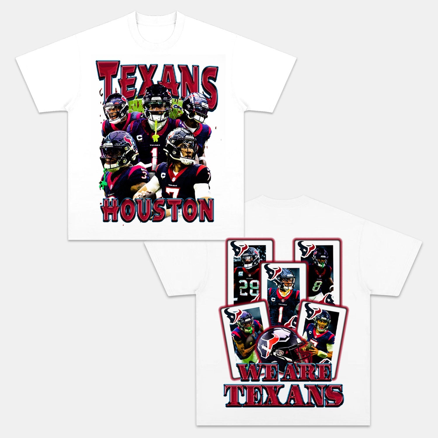 WE-ARE-TEXANS TEE - Y2K VINTAGES