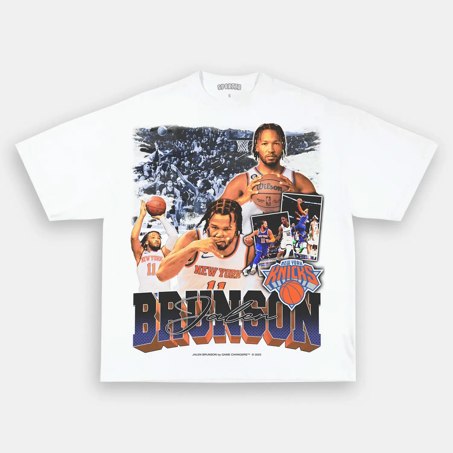 JALEN BRUNSON TEE - Y2K VINTAGES