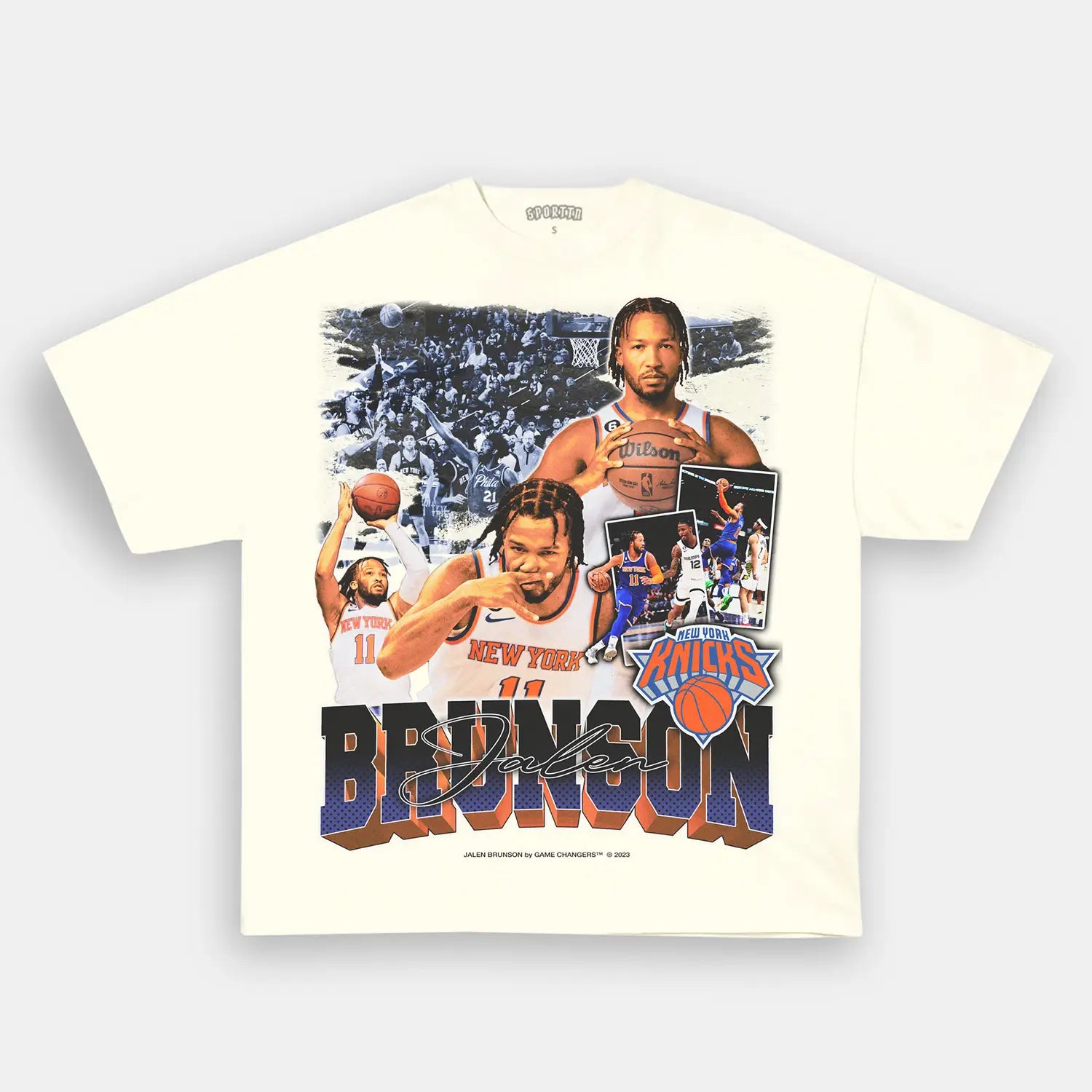 JALEN BRUNSON TEE - Y2K VINTAGES